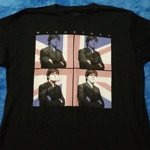 Paul McCartney black 2014 tour shirt